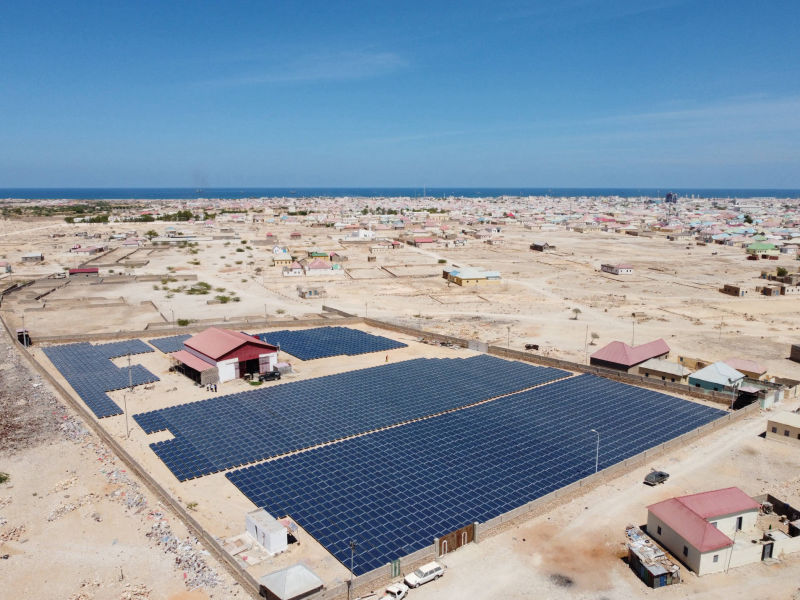 1.2 MW solar-diesel hybrid | 10 days, ENEE, grid operator, Somalia